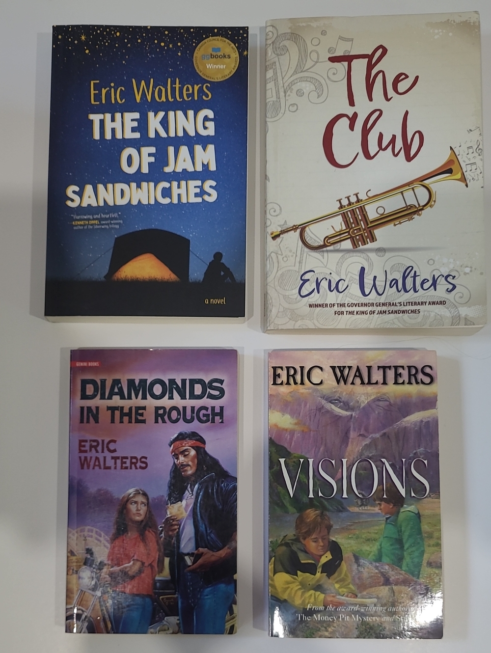 Eric Walters 4 Book Lot